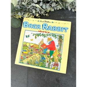 1990 Brer Rabbit Stories Hardcover dust jacket Simon Schuster Enid Blyton